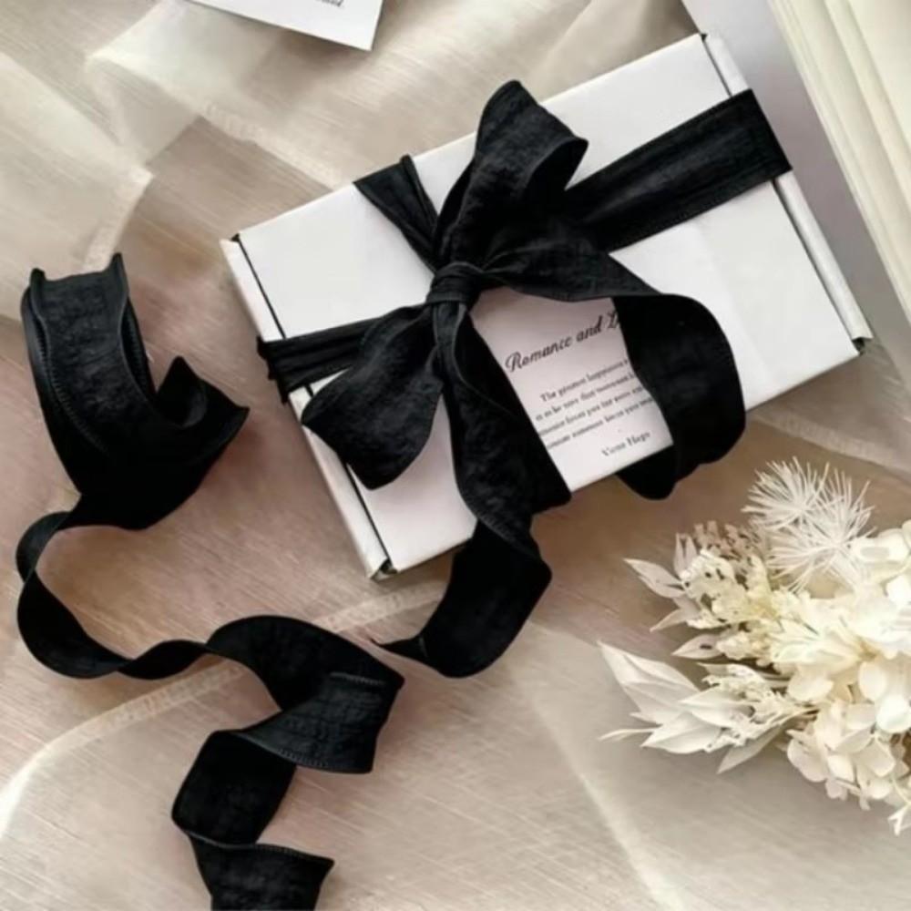 DIY Packaging Ribbon 5-Yard Gift Wrapping Ribbon Korean Pleated Ribbon Jewelry Display Packaging