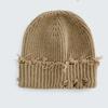 Knitted Hat, Children's Woolen Hat, Perforated Hat, Versatile And Eye-catching, Small Face