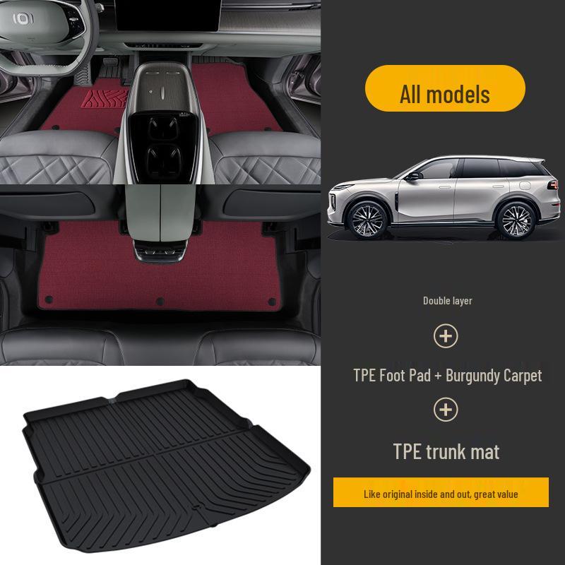 Changan Qiyuan Q07 25 Model Full Coverage TPE Anti-Slip Floor Mats