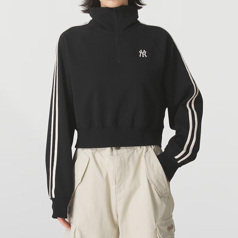 MLB Women s Lapel Long-Sleeved Pullover Sweatshirt M