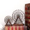Vintage Ferris Wheel Decorative Ornament for Living Room, Wine Cabinet, TV Stand, or Office