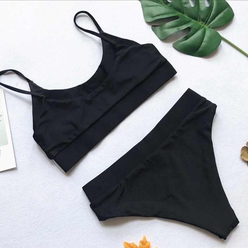 Women Sexy Bikini Swimwear Bandage Casual Fashion Swimsuits Two Piece Lace Bathing Suits