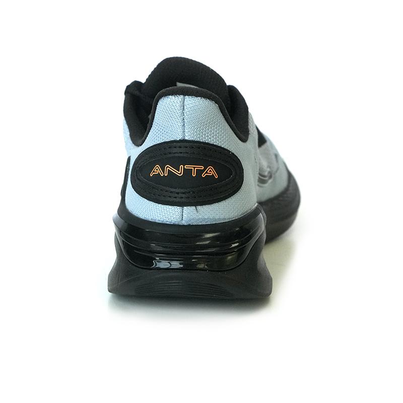 Anta City Upgraded Mesh Comfortable Shock Absorption Non-Slip Wear-Resistant Low-Top Running Shoes Men sneaker Blue Gray Black 112425566S-1