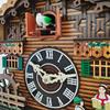 Cuckoo Clock with Alarm Function Modern Nordic Design Electronic Wall Clock Home Decor Wall Cuccu Watch Decoration items