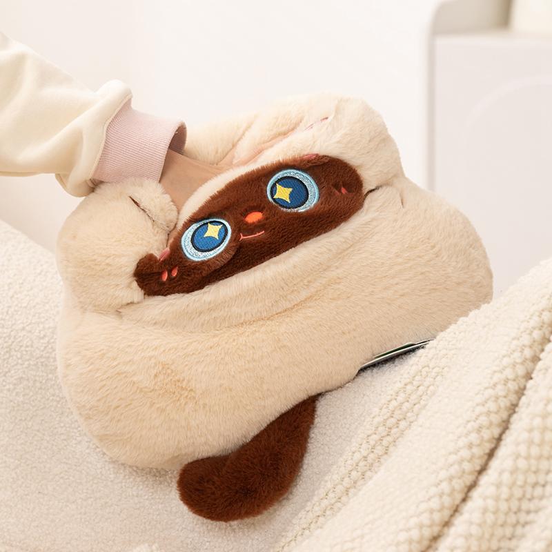 Kawaii Cat Plush Pillow Kids Doll Big Cushion Cover Baby Toy Stuffed Doll Soft Peluche Gift for Friends and Kids