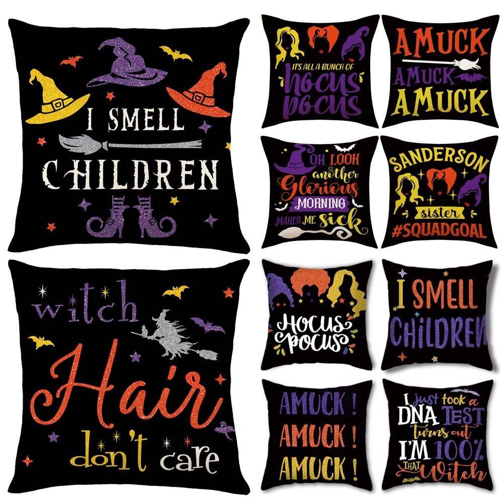 

45 см Волшебник Хэллоуин наволочка тыква наволочка мультфильм наволочка домашний декоративный