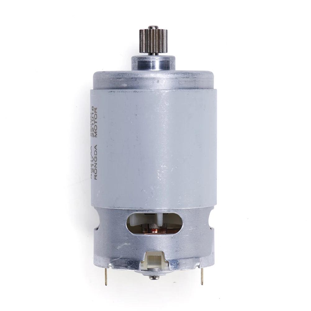 21 V szczotkowany silnik 14 zębów bezszczotkowy silnik prądu stałego 28000 obr./min akcesoria do elektronarzędzi 8.2mm średnica przekładni do 550 silnik litowa piła łańcuchowa