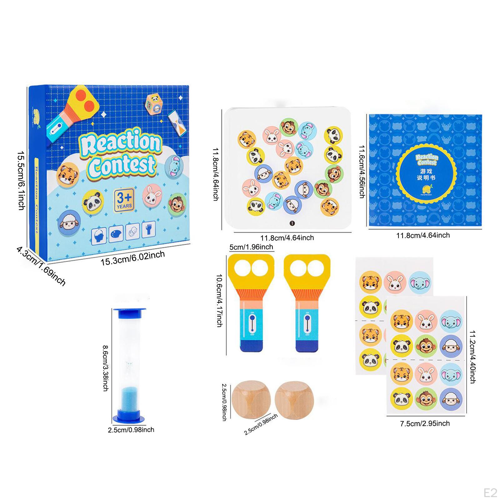 Карточки для конкурса на реакцию Пазл Игра Вечеринка Взаимодействие родитель-ребенок — фото 3