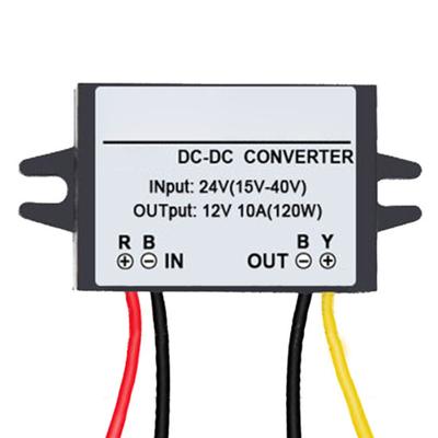 DC-DC 24V para 12V Car Power Buck Converter Step-Down Módulo Adaptador de fonte de alimentação