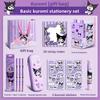Kuromi Cinnamoroll Stationery Set Gift Box For Kids School Supplies Classroom Decor
