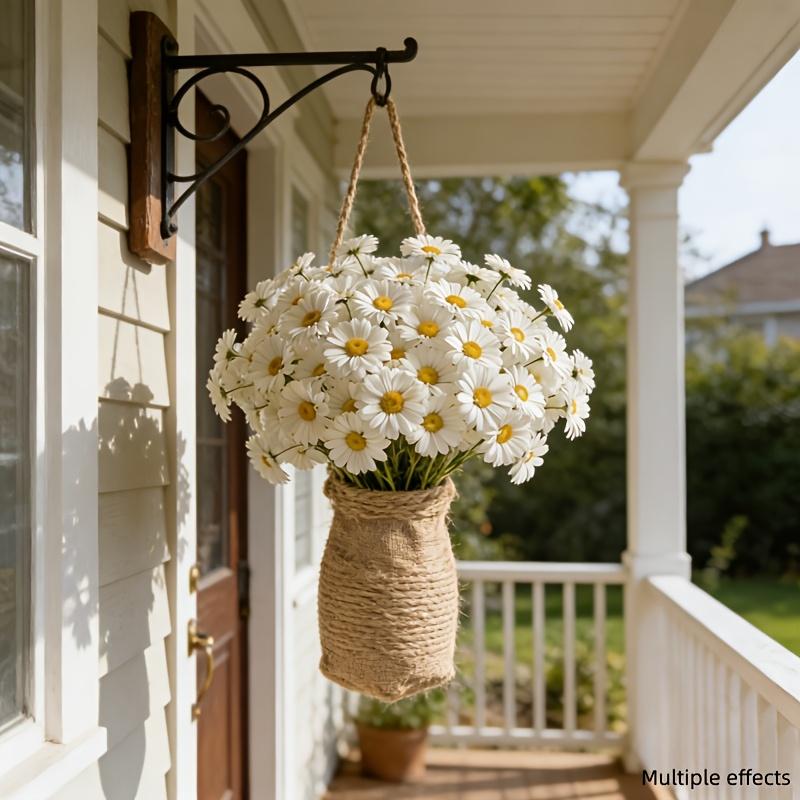 Handwritten Daisy Bouquet, Fresh Color Scheme, Suitable for Decoration in Hotels, Homes, Offices, Weddings, and Dining Tables