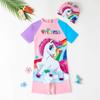 Girls' Summer One-Piece Swimsuit - Professional Hot Spring Swimwear for Kids