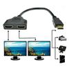 Convertitore adattatore cavo splitter 1 in 2 out da maschio a 2 femmine compatibile con HDMI 1080P