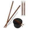 1Pair 5A/7A Drum Sticks Replacement Comfortable Hand Grip Drumstick Redwoods Drumsticks for Drummer or Beginner