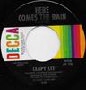 7-inch Plaat LEAPY LEE Here Comes The Rain Im Gonna Sen 32436 DECCA 1969 US Pop Gebruikt