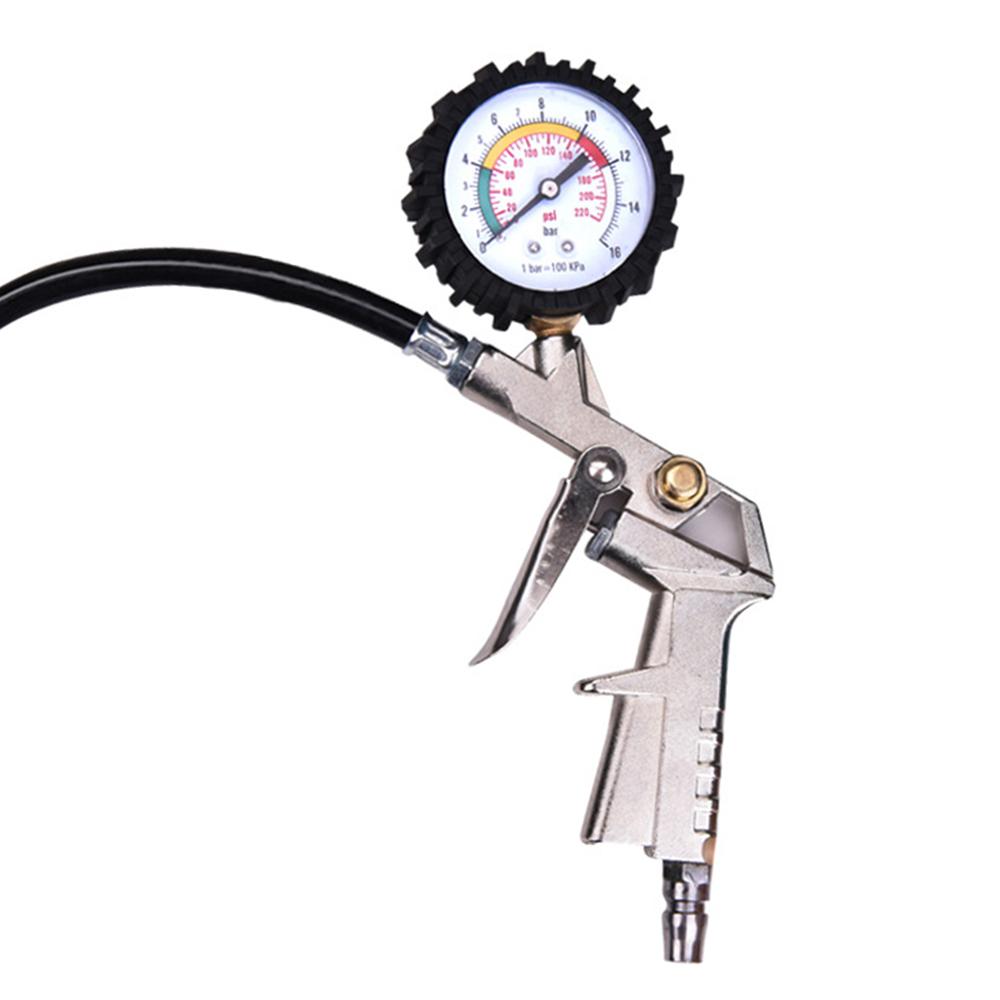 Tire Pressure Gauge Tire Inflator Pressure Gauge with Inflator Deflation Precise Pressure