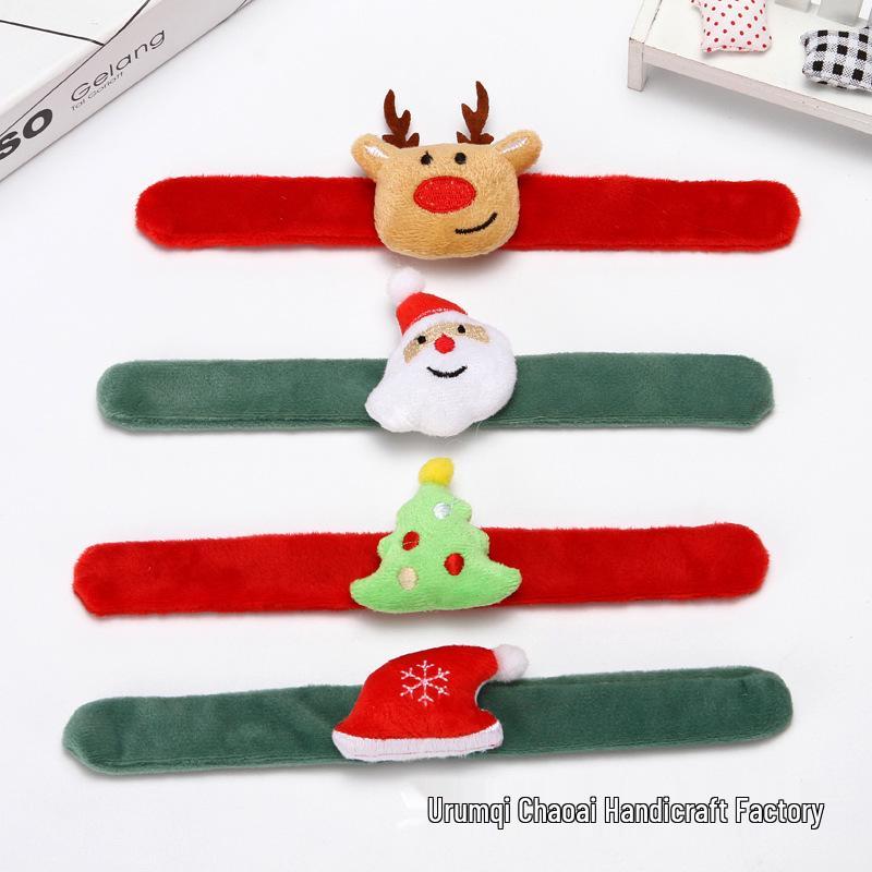 Weihnachts Rentier Schnapparmband Geschenk Dekoration