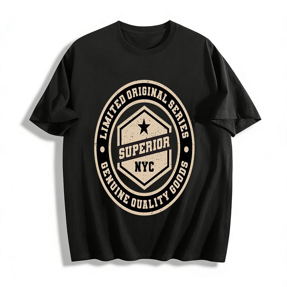 

NYC Limited Original Series Superior Vintage Washed Cotton Tee Pure cotton T-shirt XXS