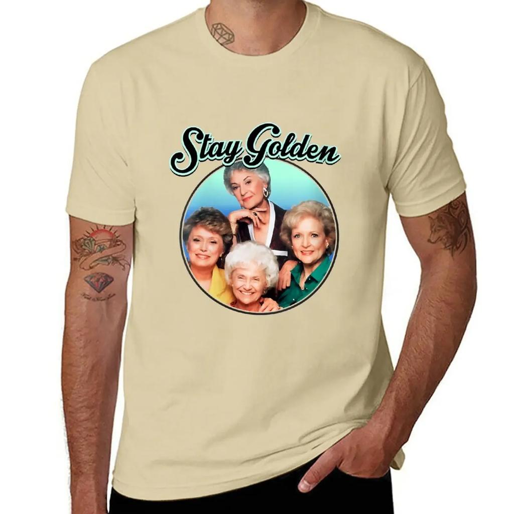 Vier reife Frauen TV-Show 80er 90er Fans Geschenke T-Shirt tees süße Oberteile Herren lang T-Shirts