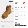 Chaoyuan fried street big yellow boots women's 2025 platform British style Martin boots women's leather retro mountaineering heightening artifact