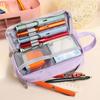Three-layer Large Capacity Pencil Cases Large Capacity Multifunction Pencil Case  Stationery