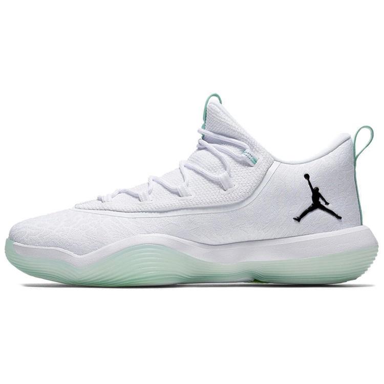 Air Jordan Super.Fly Low Pf  White Green  Men s AJ2664-117 EU 44