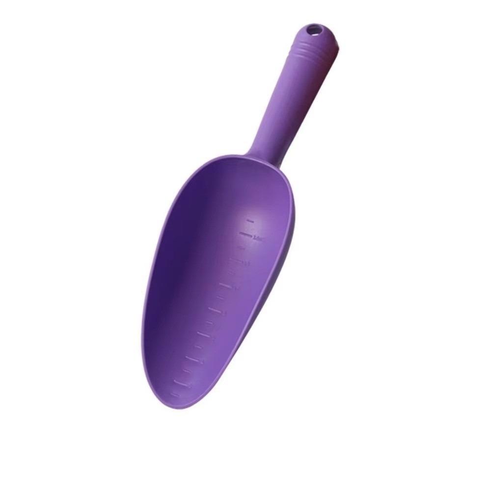 Multifunctional Garden Shovel Plastic Thickened Soil Loosening Shovel with Scale Durable Planting Shovel фиолетовый
