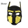 Soft Elastic Cosplay Mask Full Head Dog for Adult Role Play, Neoprene Animal Breathable Pet Party with Removable Mouth And Foldable Ears, Puppy