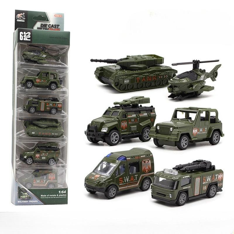 Military Vehicle Alloy Car High Simulation Diecast Car Metal Alloy Model Car Toys for Kids Gift Collection