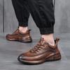 Fashion Golden Sapling Men's Shoes Leisure Elevated Shoes Autumn Spring Synthetic Male Casual Sneakers Tide Retro Thick Soled Sneaker