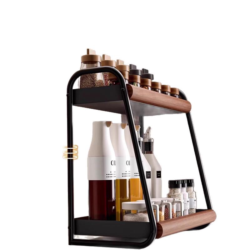 Handun Vintage Two-Tier Spice Storage Rack