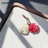 Maillard Tassel Pendant Shoe Charms Leather Flower Shoelace Buckle Sports Shoe Decoration Accessory Sports Shoelace Decor Buckle