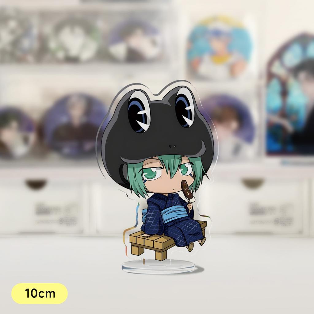 Anime Katekyo Hitman Reborn 10cm Acrylic Stand Model Figures Sawada Tsunayoshi Gokudera Hayato Cosplay Desk Decor Model Gifts