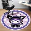 Kuromi Cat Office Round Area Rug,  Under Office Chairs Bedroom Living Room Home Decor a0908170