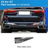 Rear Bumper Tow Hook Eye Cover Cap Lid 51128745745 For BMW X7 2019-2024 Silver