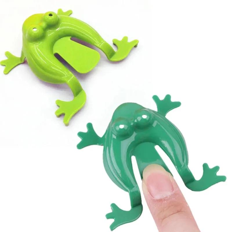10-20 Pcs Jumping Frog Bounce Toys, Assorted Color Fidget Stress Reliever, Fun Party Favor & Sensory Toy For Kids Adults Gift