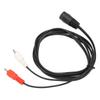 1.5m/4.9ft DIN 7 Pin Female to Dual RCA Male Cable Flexible RCA Audio Cable  Home Audio Setup
