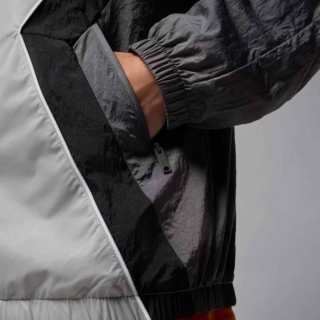 Jordan Zippered Hooded Long Sleeve Loose Jacket Men jackets HF9333-077