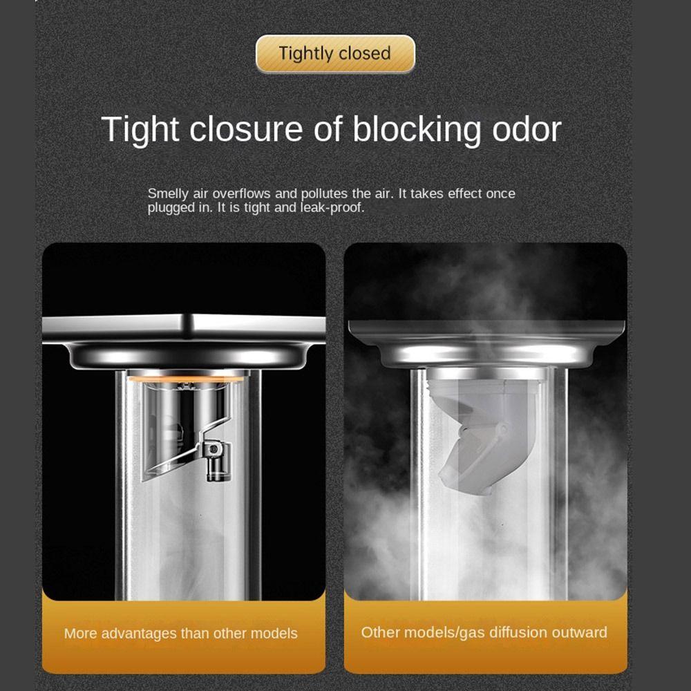 Water Backflow Floor Strainer Plug Shower Drain Cover Anti-odor Floor Drain Core  Hair Filter