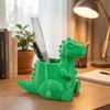 Cute Desk Organizer 3D Printed Pencil Holder Multi-Functional Dinosaur Pen Holder  Desk Decor