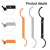 3pcs Conduit Lockout Wrench Set Tighten Loosen Locknuts 1/2 3/4 1 Inch Offset Bends C-Shape Wrench For Car Truck Water Pipe Rep