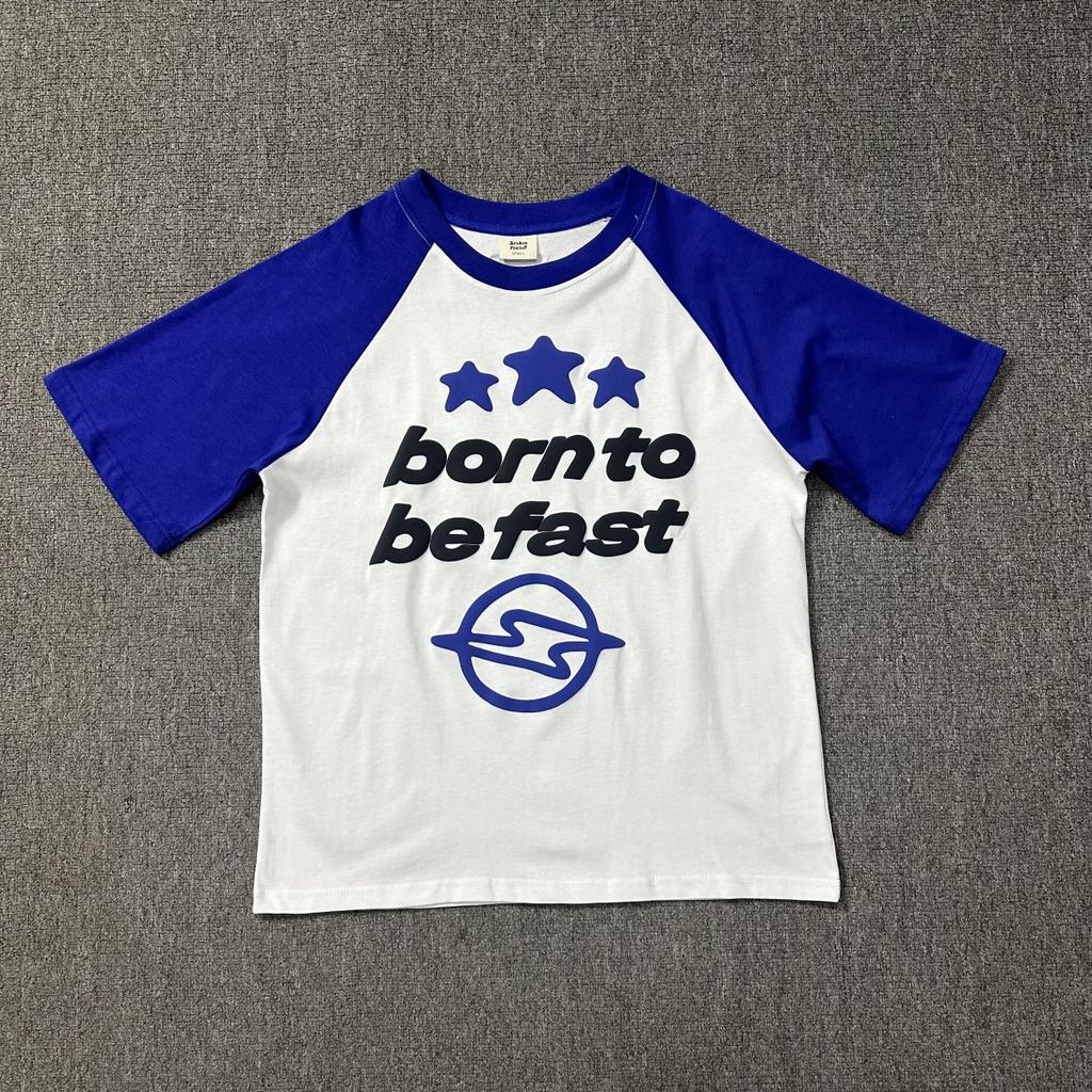 Unisex Hip Hop Cartoon Foam Skull Letters Printing T Shirt Men Women Cotton Tee Tops Casual Loose Gray T-Shirt Streetwear