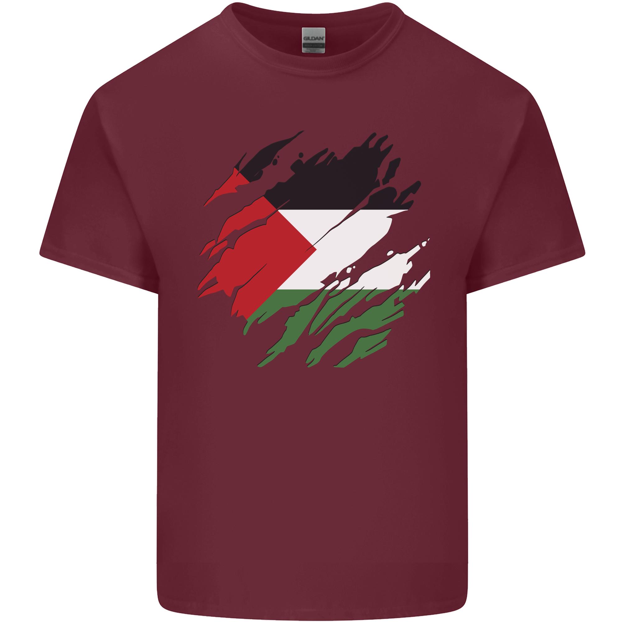 Torn Palestine Flag Palestinian Day Football Unisexs Light Cotton TShirt S