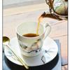 Japanese Children's Gaiwan Tea Set: Bird Bone China Cup, Chopsticks, and Spoon