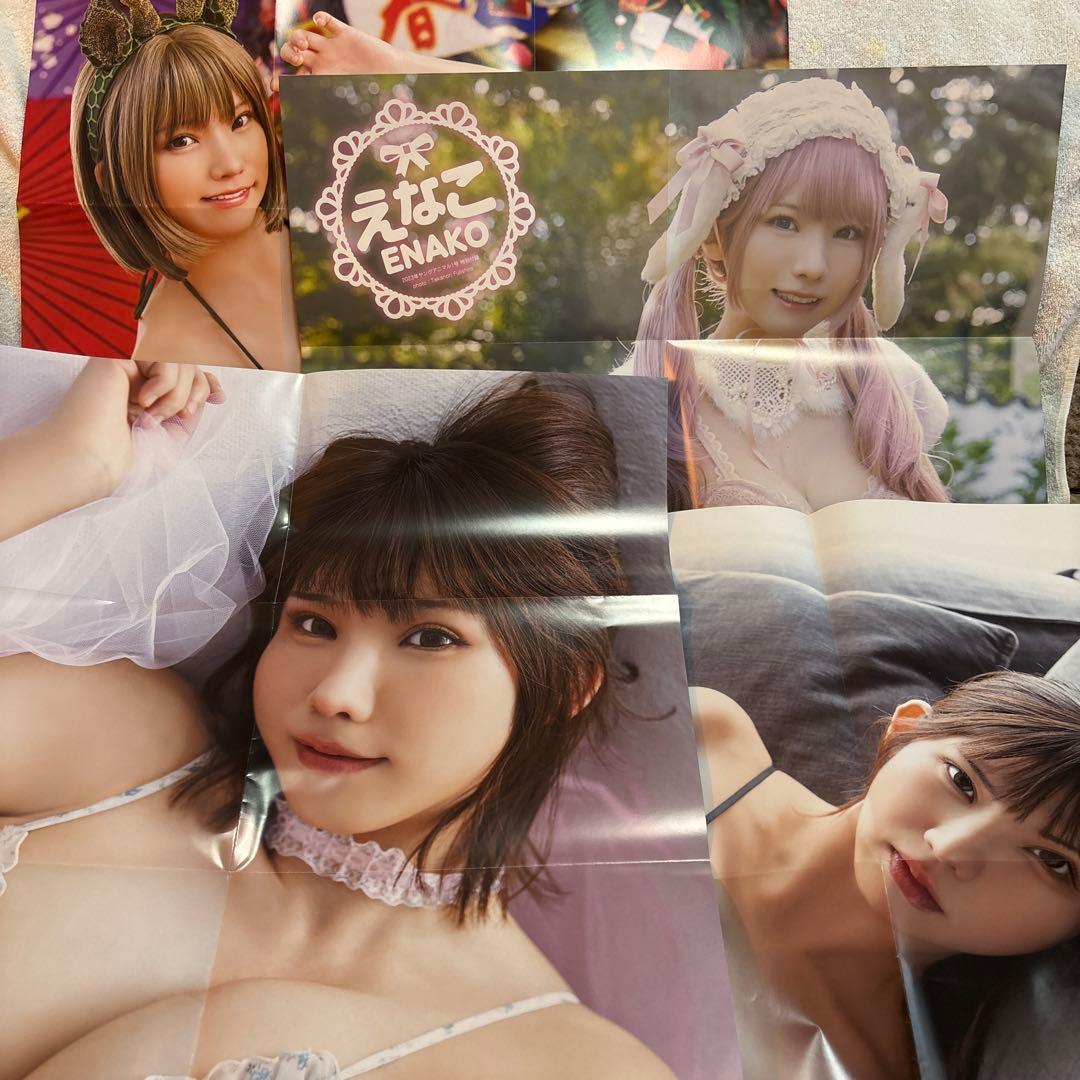 Enako Large size poster, past calendar, etc. set