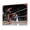 Mike Tyson D Texture Printed Poster Custom Vintage Metal Tin Plate Sign for Wall Art Home Decor Living Room Bedroom Decoration
