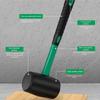 Heavy Duty AntiSlip Rubber Hammer Professional Tile Laying Tool With Ergonomic Grip And Double Head Design Mallets