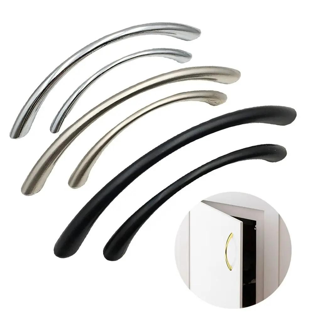 New Zinc Alloy Curved Handles Furniture Multifunctional Furniture Handle Hardware Cabinet Knobs Wardrobe
