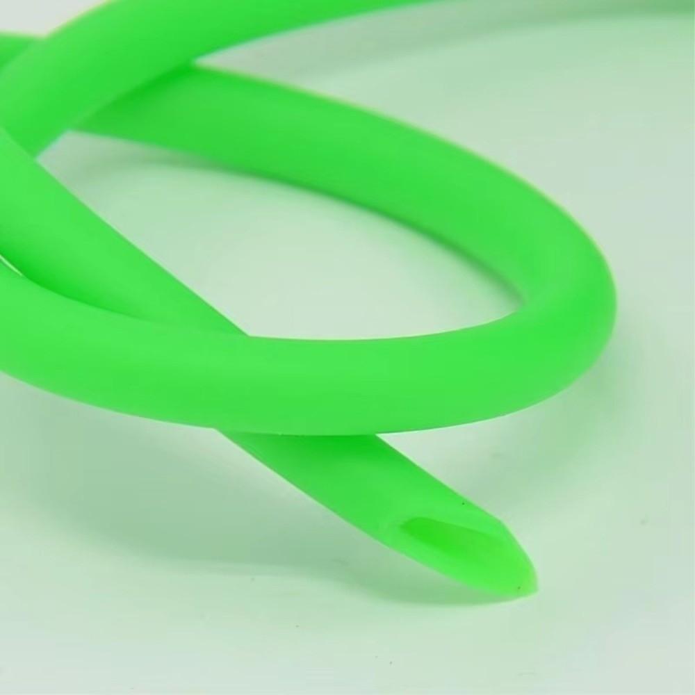 Elegant 2mm 55Yards Hollow Rubber Tubing Elastic Stretch Knitting Barber Cord Round Stitch Keeping Cords DIY Craft