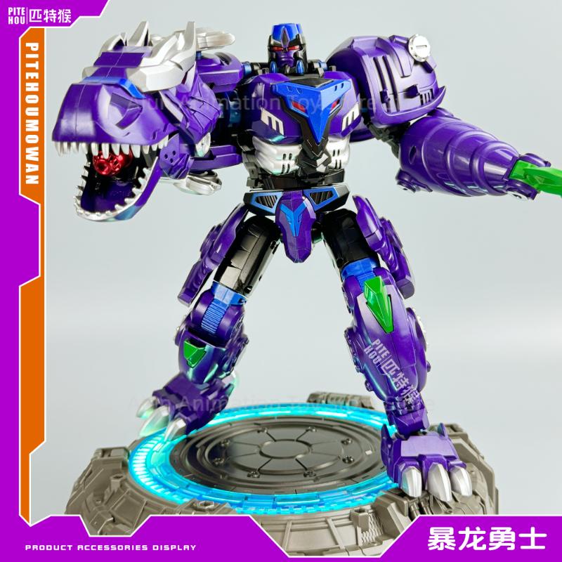 Transformation Toys Super Warrior Tyrannosaurus Tiger Eagle Robot Overlord Movable Model Toys